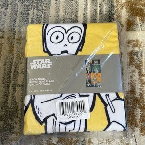 Star Wars beach towel